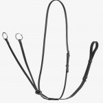Arika Running Martingale Black/Silver
