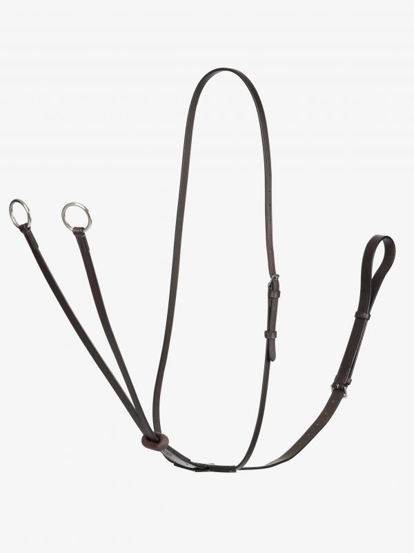 Arika Running Martingale Brown/Silver