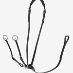 Kudos Running Martingale Black/Silver
