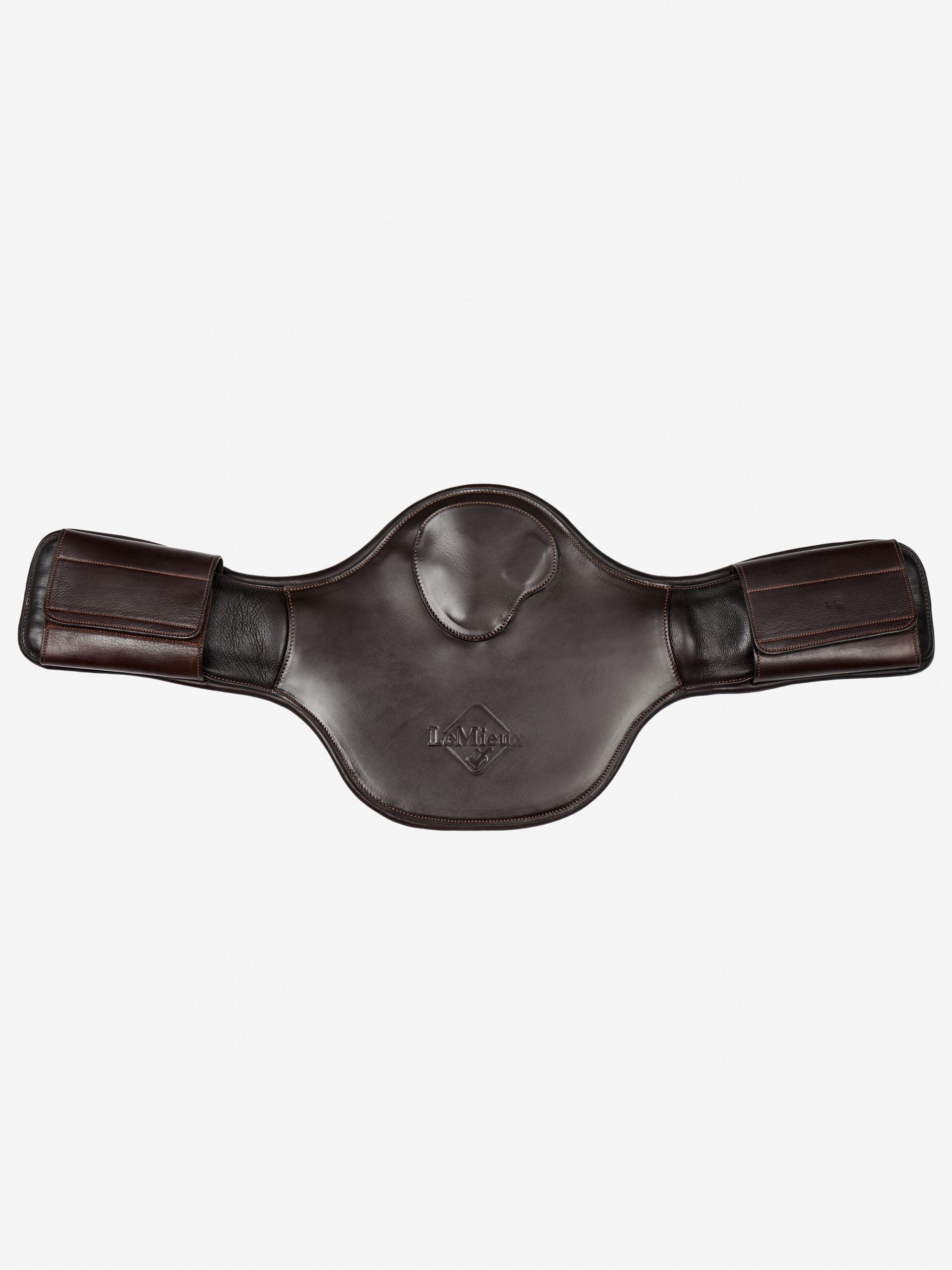 Gel-Tek Anatomic Short Stud Girth with Magnet Brown