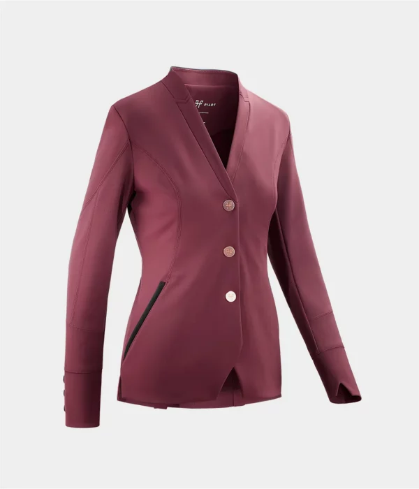 Horse Pilot Aerotech 2.0 Airbag Compatible Show Jacket Burdeos
