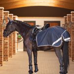 Arika Waterproof Quarter Sheet Navy