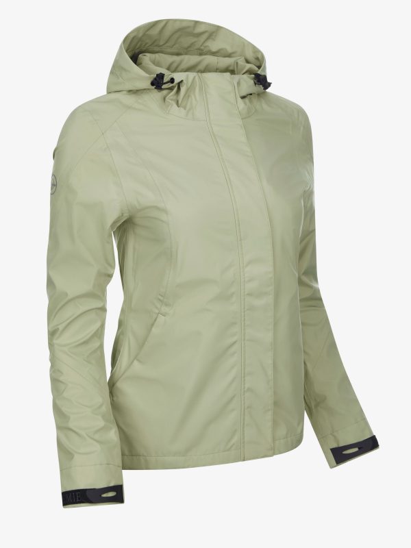 Isla Short Waterproof Jacket Fern