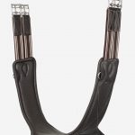 Arika Contoured Long Stud Girth Brown