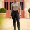 Mia Mesh Long Sleeve Base Layer Walnut - Imagen 3