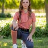 Young Rider Polo Shirt Apricot - Imagen 3