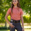 Young Rider Polo Shirt Apricot - Imagen 2