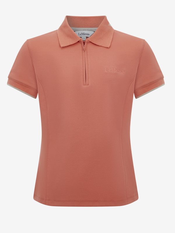 Young Rider Polo Shirt Apricot