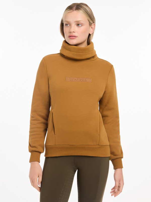 Adele Funnel Neck Sweat Ginger