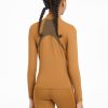Young Rider Mia Mesh Base Layer Ginger - Imagen 2