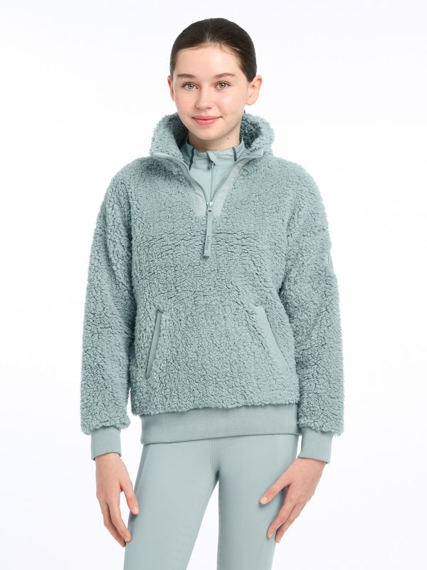 Young Rider Tia Teddy Fleece Glacier