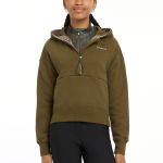 Young Rider Hettie Half Zip Hoodie Alpine