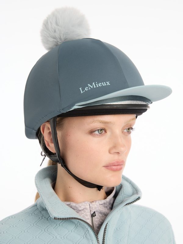 Pom Hat Silk Petrol