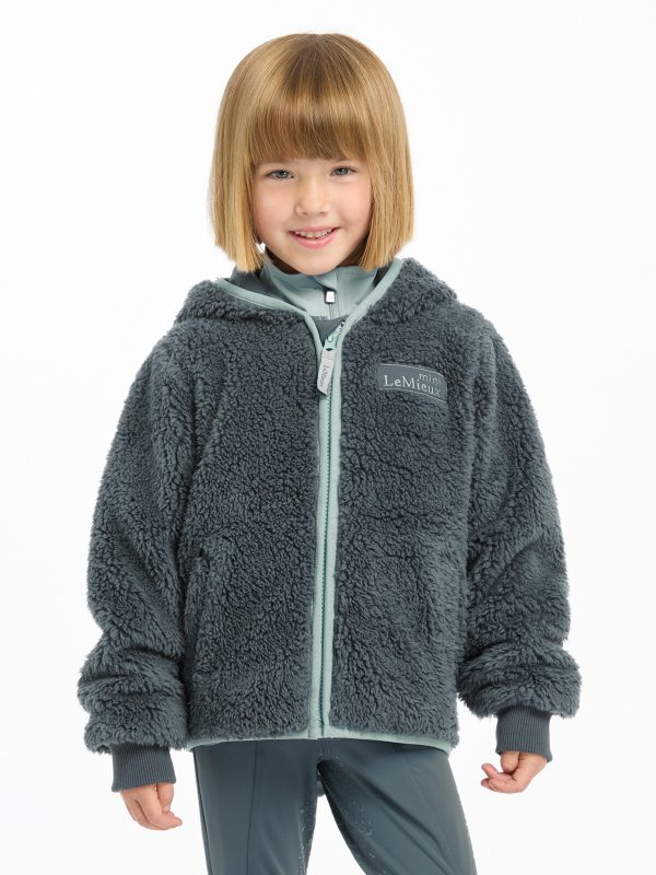 Mini Teagan Fleece Petrol