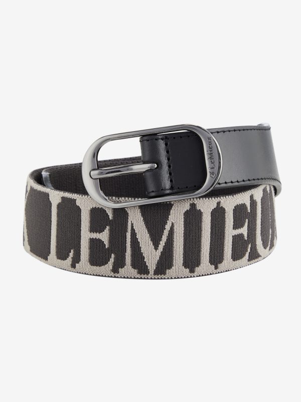 Eddie Elasticated Belt Cinder