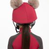 Mini Double Pom Hat Silk Ember - Imagen 2
