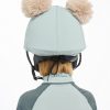 Mini Double Pom Hat Silk Glacier - Imagen 2
