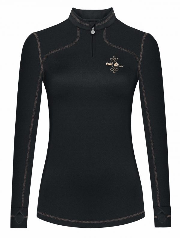 Fair-Play Blusa Cuello Alto KAROLINA dark
