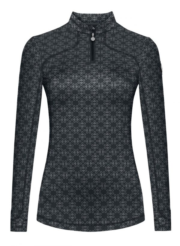 Fair-Play Blusa Cuello Alto KAROLINA PRINTED