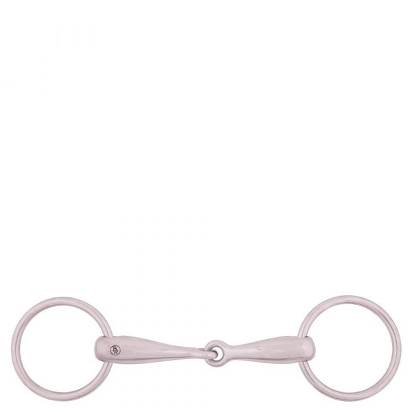 BR Filete Anillas Articulado Snaffle 18 mm
