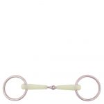 BR Filete Anillas Articulado Snaffle Pony Apple Mouth 15 mm