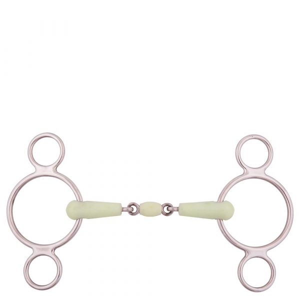 BR Filete Triple Anilla Doble Articulación Apple Mouth 18 mm
