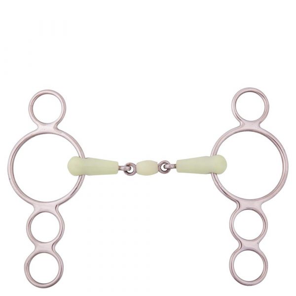 BR Filete Cuadruple Anilla Doble Articulación Apple Mouth 18 mm