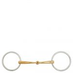 BR Filete Anillas Articulado Snaffle Soft Contact 14 mm Ø 70 mm