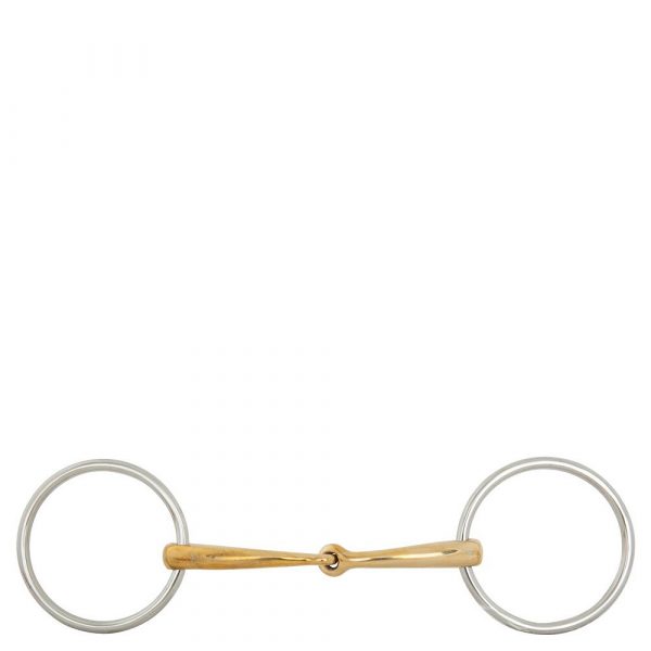 BR Filete Anillas Articulado Snaffle Soft Contact 16 mm Ø 70 mm
