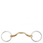 BR Bocado Mullen Loose Ring Snaffle Soft Contact 14 mm