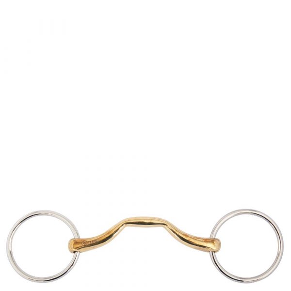 BR Bocado Mullen Loose Ring Snaffle Soft Contact 14 mm