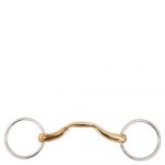 BR Bocado Mullen Loose Ring Snaffle Soft Contact 16 mm