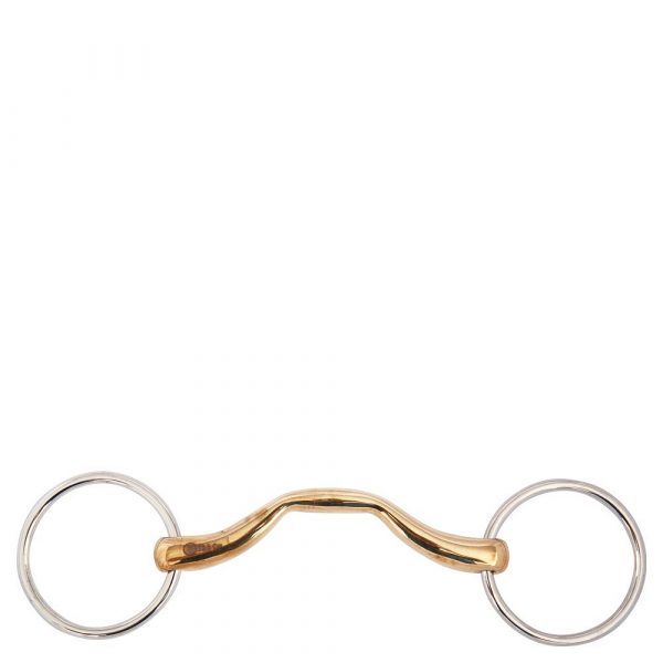 BR Bocado Mullen Loose Ring Snaffle Soft Contact 16 mm