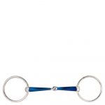 BR Filete Anillas Articulado Snaffle Sweet Iron 14 mm