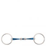 BR Articulación Doble Loose Ring Snaffle Sweet Iron Magic System 14 mm