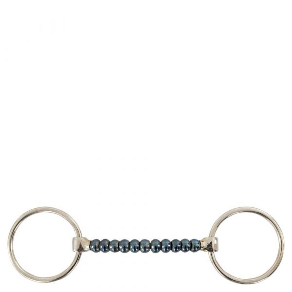 BR Bocado Mullen Loose Ring Snaffle Sweet Iron 14 mm