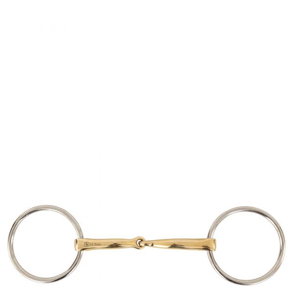 BR Filete Anillas Articulado Snaffle Soft Contact Magic System 16 mm