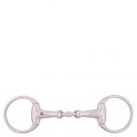 BR Articulación Doble Eggbutt Snaffle 18 mm