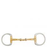 BR Articulación Doble Eggbutt Snaffle Soft Contact 12 mm Ø 55 mm