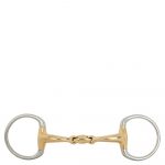 BR Articulación Doble Eggbutt Snaffle Soft Contact 14 mm Ø 65 mm