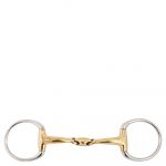 BR Articulación Doble Eggbutt Snaffle Soft Contact 16 mm