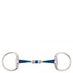 BR Articulación Doble Eggbutt Snaffle Sweet Iron 14 mm