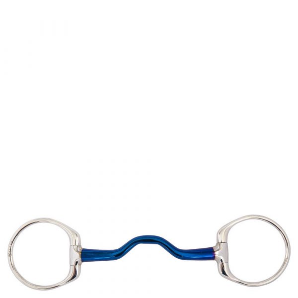 BR Bocado Mullen Eggbutt Snaffle Sweet Iron 14 mm