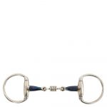BR Articulación Doble Eggbutt Snaffle Sweet Iron 14 mm