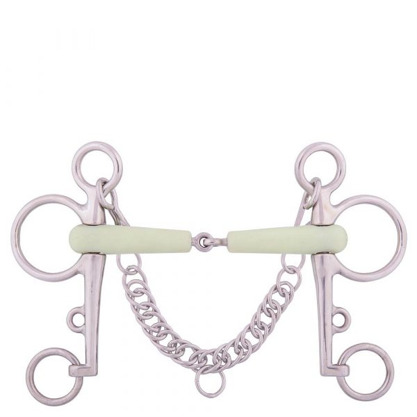 BR Articulado Pelham Apple Mouth 18 mm