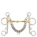 BR Articulado Pelham Soft Contact 14mm