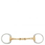 BR Articulación Doble Eggbutt Bradoon Soft Contact 10 mm Ø 50 mm