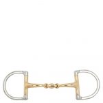 BR Articulación Doble Dee Ring Bit Soft Contact 12 mm Ø 65 x 50 mm