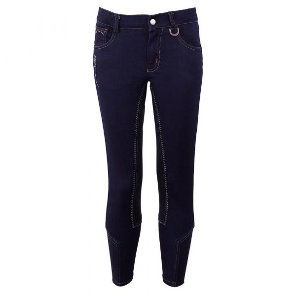 BR Riding Pantalones Equitación Marley Children Microfiber Seat
