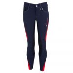 BR Riding Pantalones Equitación Mika Children Microfiber Seat with Silicone Knee Patches